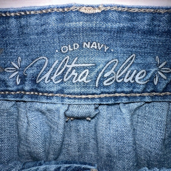 Old Navy Denim Button-Front Mini Skirt Size 20 Office School Church Date Night - Picture 3 of 7
